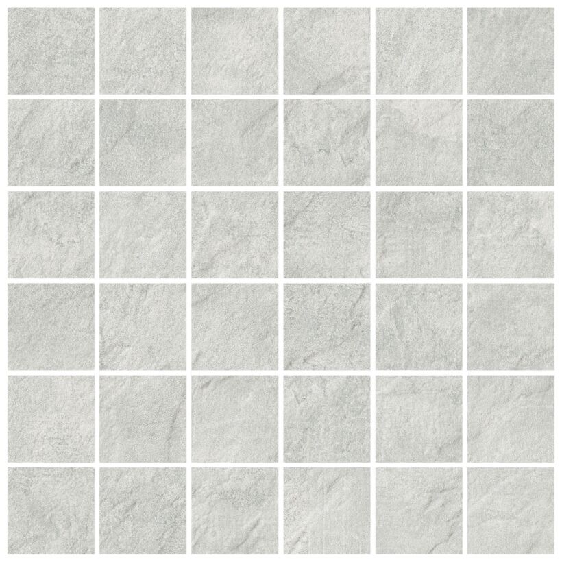opoczno pietra light grey gres mozaika 29.7x29.7 - zdjęcie główne