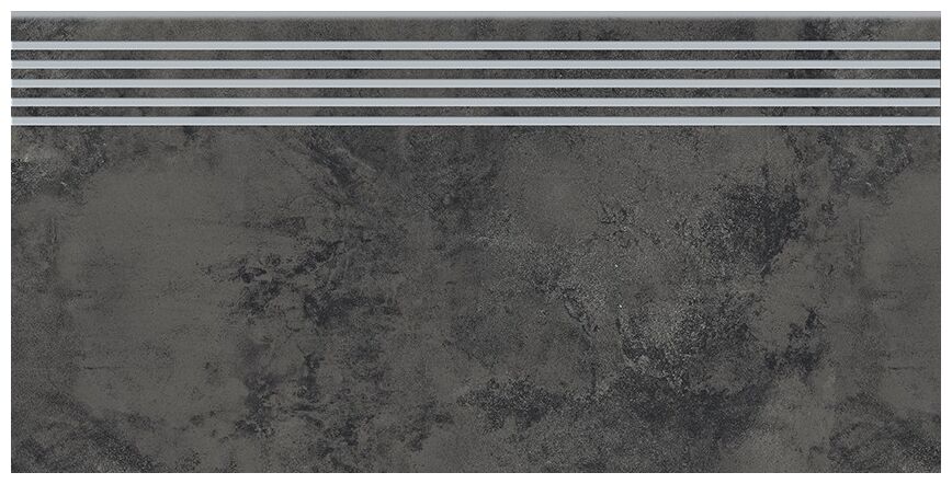 opoczno quenos graphite stopnica 29.8x59.8 - zdjęcie główne