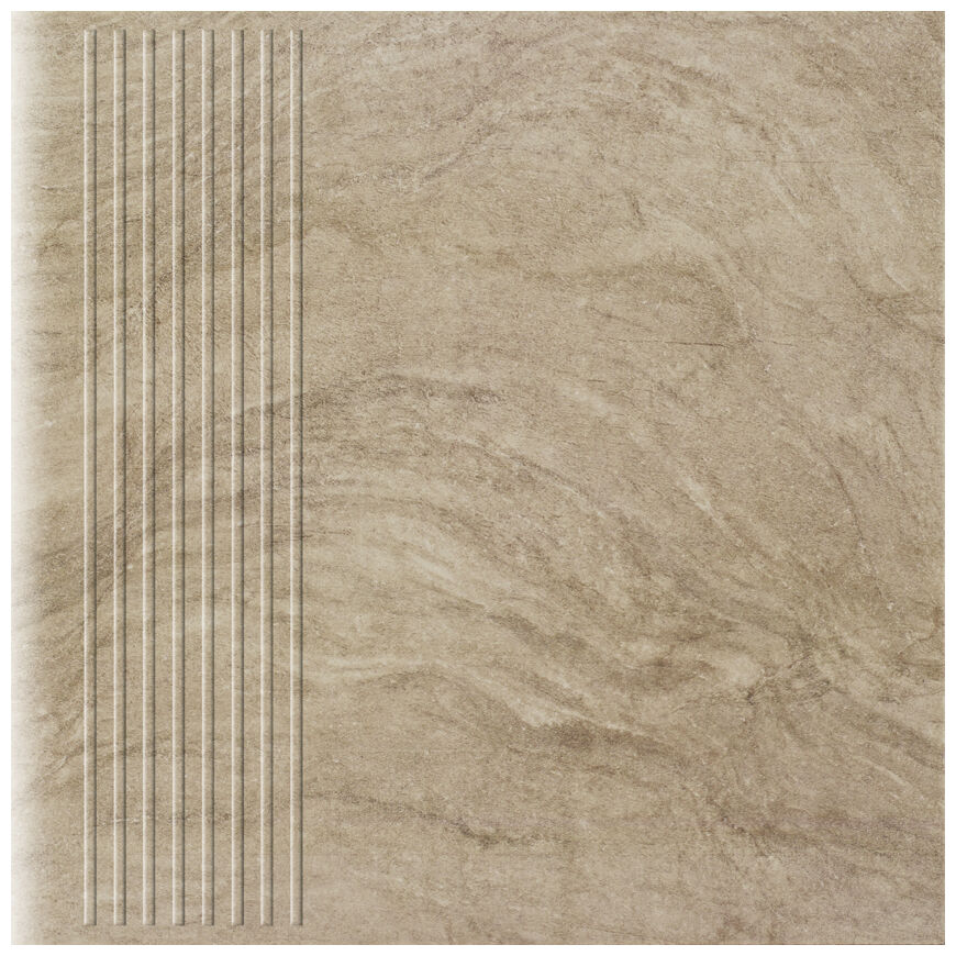 paradyż unite brown stopnica prosta 30x30 - zdjęcie główne