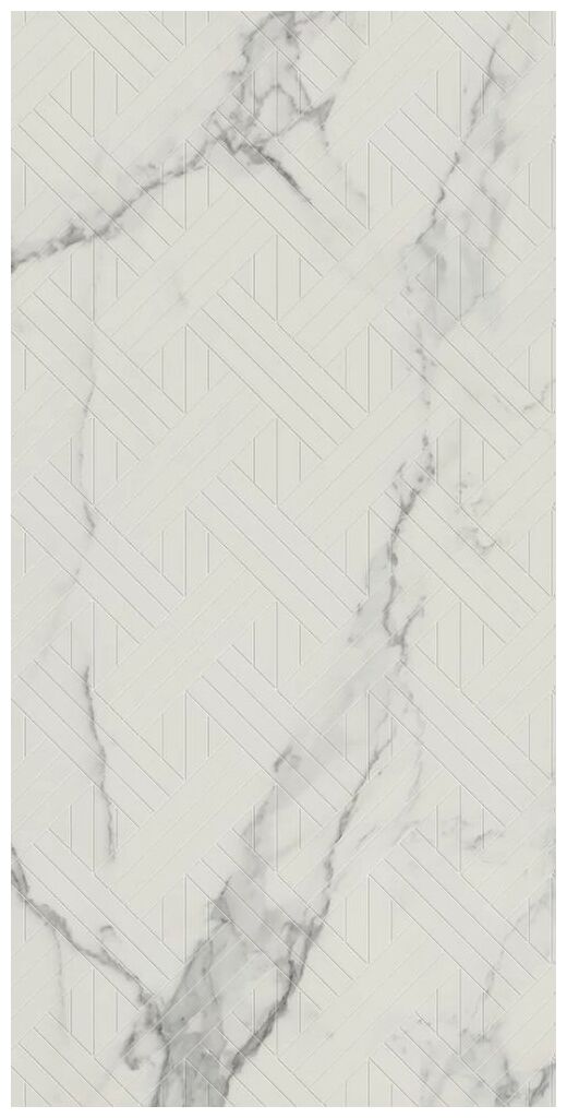 paradyż carrastone white ściana dekor mat rektyfikowany 29.8x59.8 - zdjęcie główne
