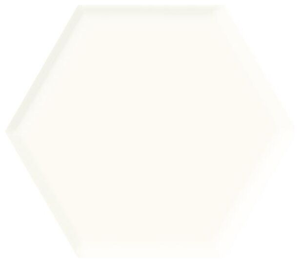 paradyż heksagon white uniwersalny struktura 17.1x19.8 - zdjęcie główne