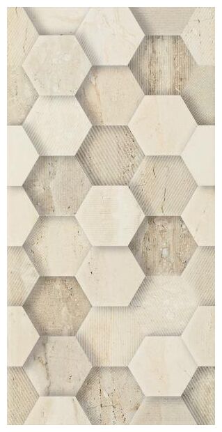 paradyż sunlight stone beige geometryk  dekor 30x60 