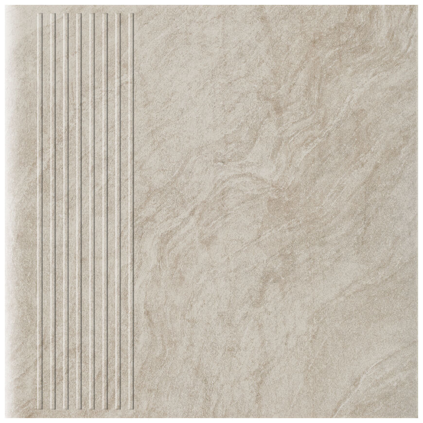 paradyż unite beige stopnica prosta 30x30 - zdjęcie główne