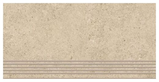 paradyż authority beige mat stopnica prosta nacinana 29.8x59.8 - zdjęcie główne