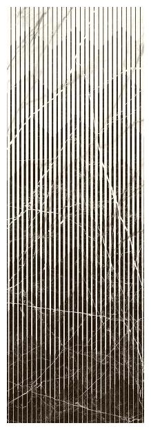 paradyż arctic storm nero str dekor 29.8x89.8 - zdjęcie główne