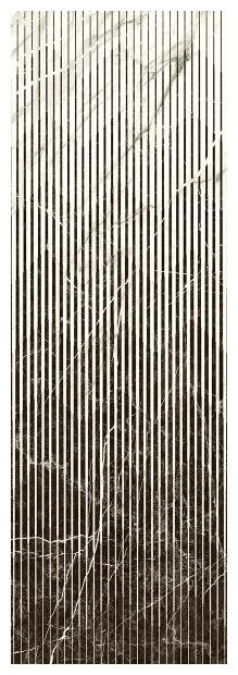 paradyż arctic storm nero str dekor 29.8x89.8 - zdjęcie nr: 2