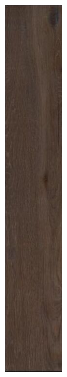 Paradyż Woodcore Tabacco gres struktura mat  rektyfikowany 19.8x119.8 - brązowy gres szkliwiony do salonu