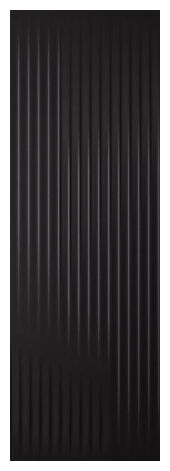 paradyż cold princess black struktura płytka ścienna 39.8x119.8 - zdjęcie główne