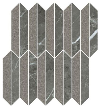paradyż noisy whisper graphite mix mat mozaika cięta 27.4x29.8 - zdjęcie nr: 2