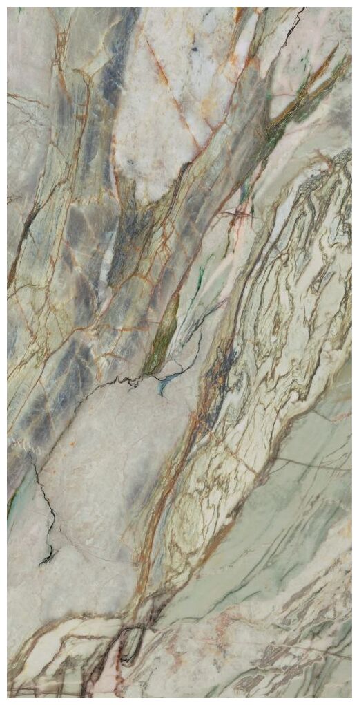 paradyż abstract green gres poler rektyfikowany 59.8x119.8 - zdjęcie główne