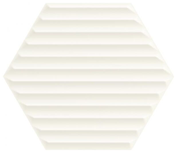 paradyż woodskin bianco heksagon b str płytka ścienna 17.1x19.8 - zdjęcie główne