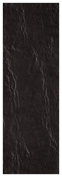 Matowa płytka Golden Hills Nero STR z delikatną strukturą w głębokim czarnym kolorze