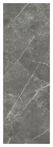 paradyż noisy whisper graphite płytka ścienna 39.8x119.8 - zdjęcie główne