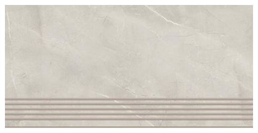 paradyż ritual light grey mat stopnica prosta nacinana 29.8x59.8 - zdjęcie główne