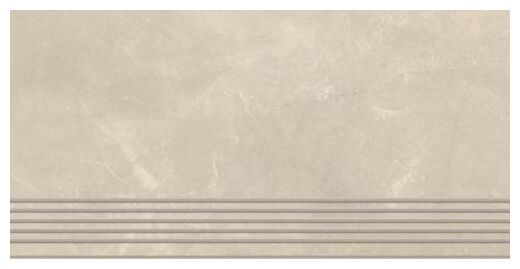 paradyż ritual taupe mat stopnica prosta nacinana 29.8x59.8 - zdjęcie główne