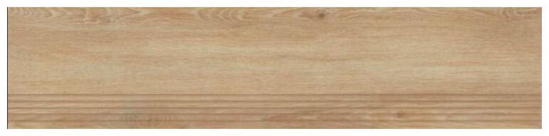 paradyż heartwood honey stopnica nacinana struktura mat 29.8x119.8 - zdjęcie główne