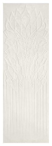 Szara glazura 3D Cold Crown Grey o wyrazistej strukturze i nowoczesnym wzornictwie