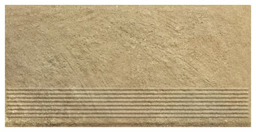 paradyż eremite beige stopnica prosta struktura mat 30x60 - zdjęcie główne