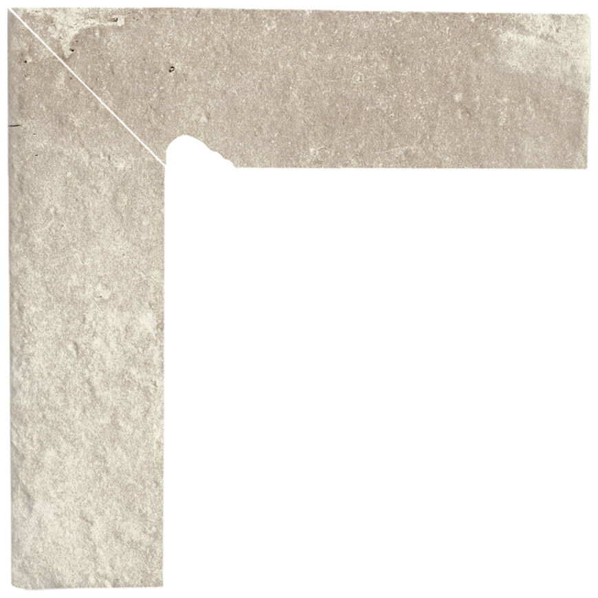 paradyż scandiano beige cokół lewy 2-elem. 8.1x30x0.85 - zdjęcie główne