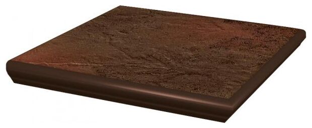 paradyż semir brown stopnica narożna kapinos 33x33 - zdjęcie główne