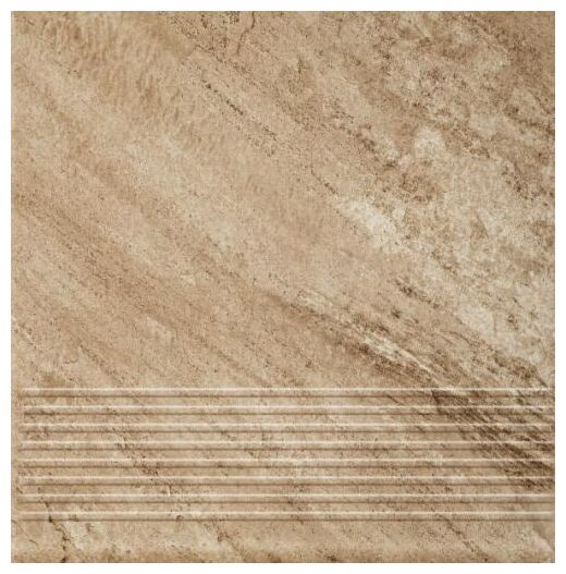 paradyż mattone pietra ochra stopnica prosta 30x30x0.85 - zdjęcie nr: 2