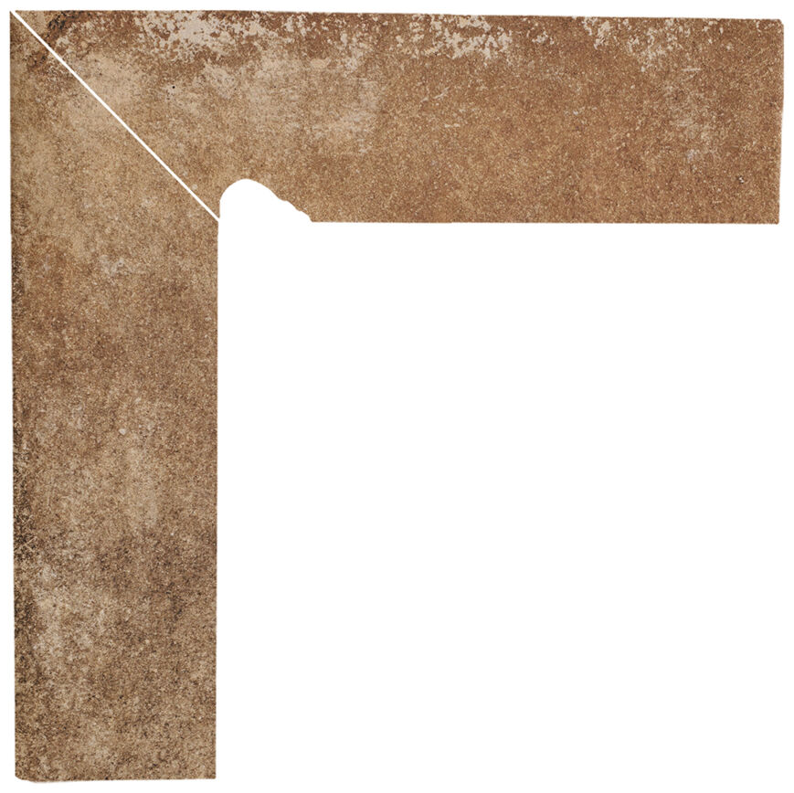 paradyż scandiano rosso cokół lewy 2-elem. 8.1x30x1.1 - zdjęcie główne