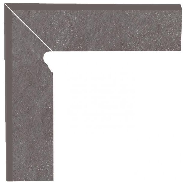 paradyż taurus grys cokół lewy 2-elem. new nose 8.1x30 - zdjęcie główne