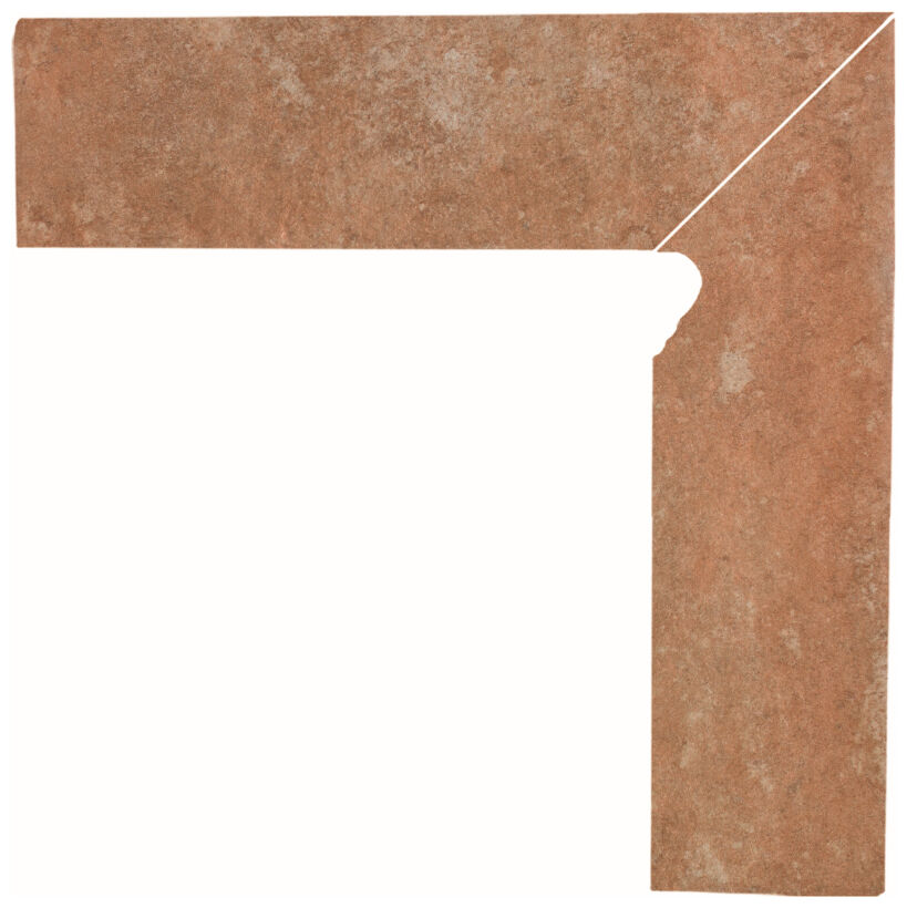 paradyż ilario ochra cokół prawy 2 elem. 8.1x30 - zdjęcie główne