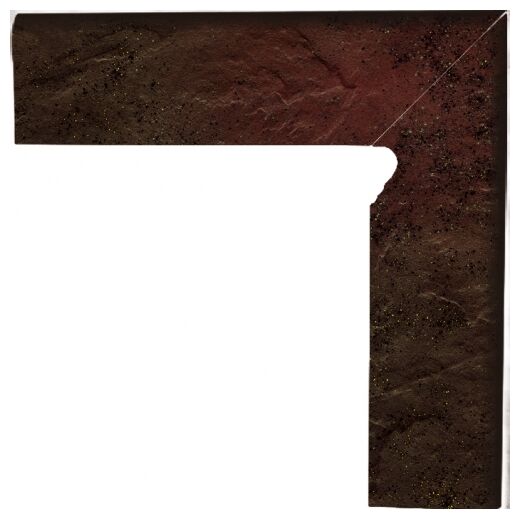 paradyż semir brown cokół prawy 2-elem. 8.1x30 - zdjęcie główne