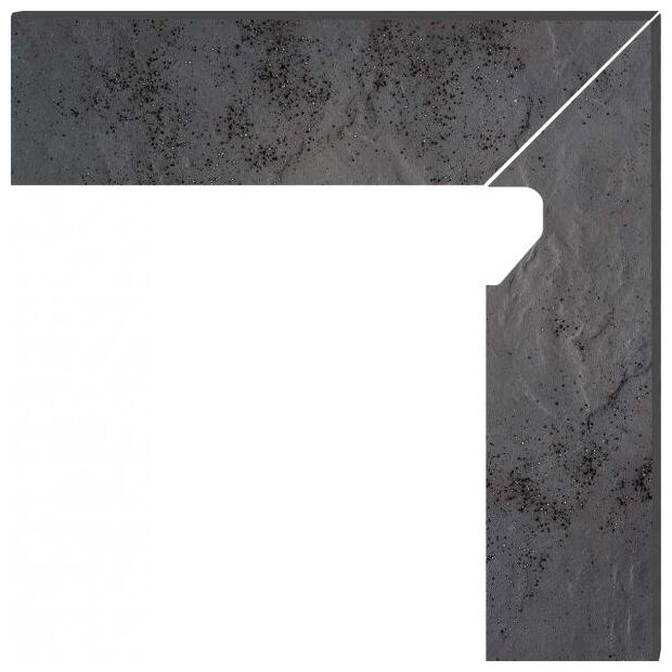 paradyż semir grafit cokół prawy 2-elem. new nose 8.1x30 - zdjęcie główne