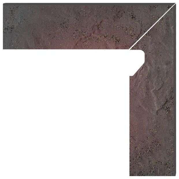 paradyż semir rosa cokół prawy 2-elem. new nose 8.1x30x1.1 - zdjęcie główne