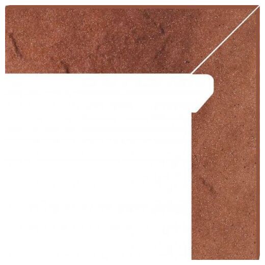 paradyż taurus brown cokół prawy 2-elem. 8.1x30 - zdjęcie główne