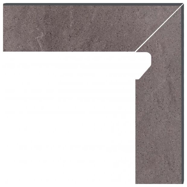 paradyż taurus grys cokół prawy 2-elem. new nose 8.1x30 - zdjęcie główne