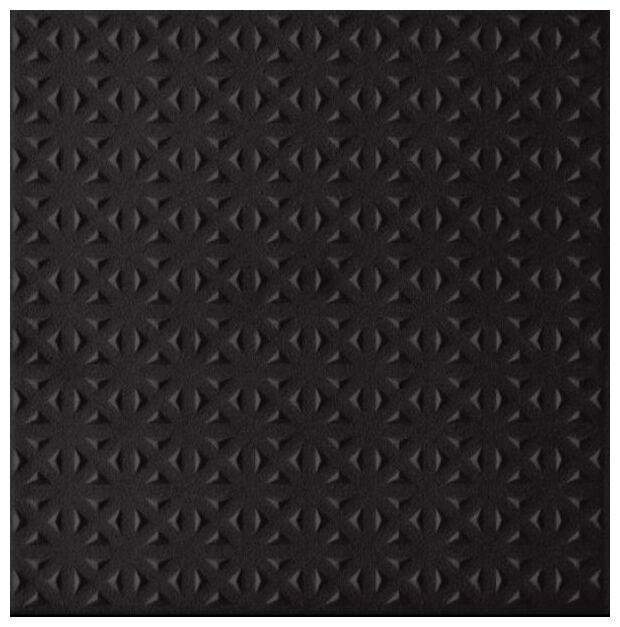 paradyż gammo colours czarny gres struktura mat rektyfikowany 19.8x19.8 - zdjęcie główne