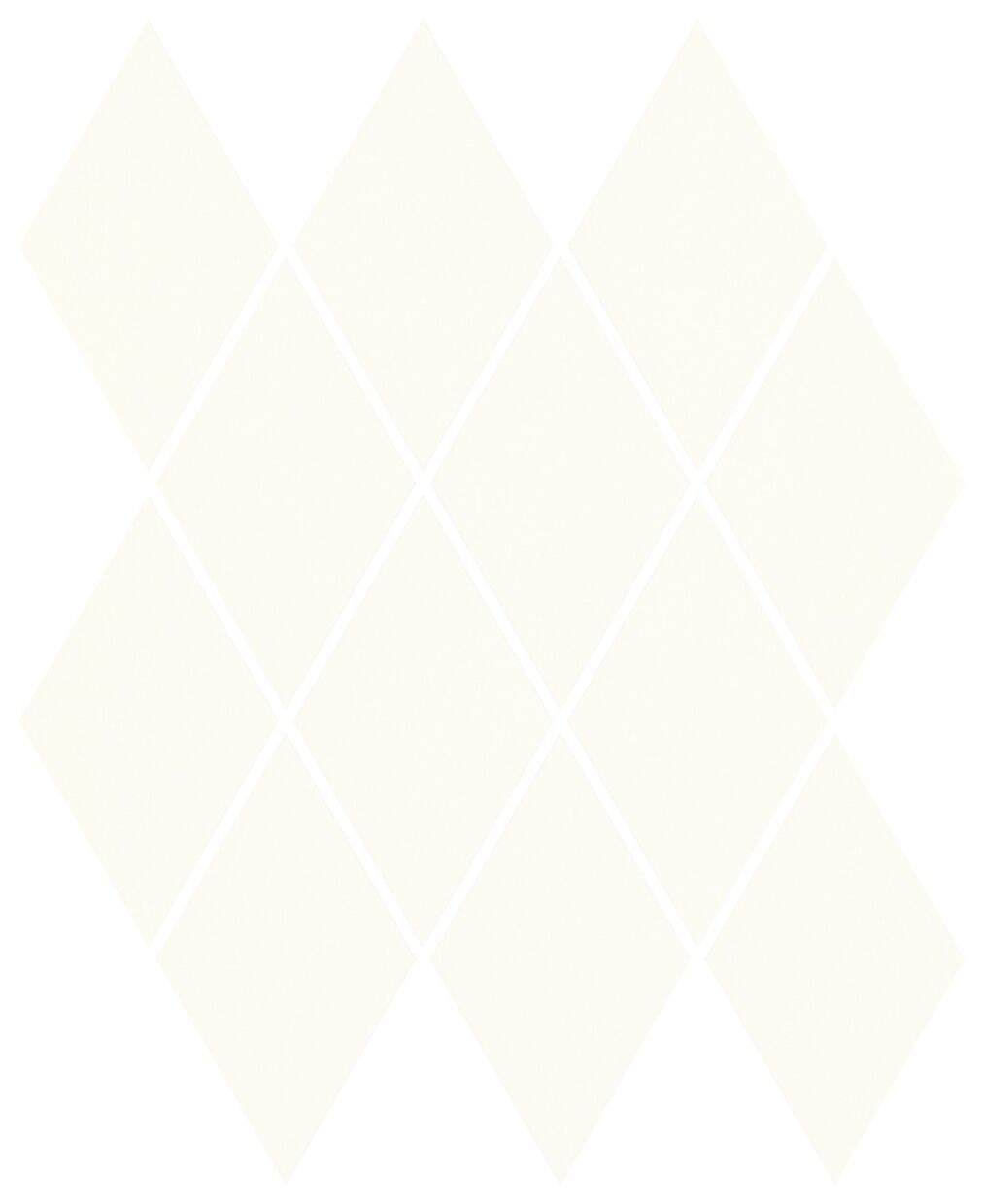 paradyż bianco romb pillow uniwersalna mozaika gres 20.6x23.7 - zdjęcie główne