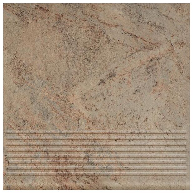 paradyż mattone pietra beige stopnica prosta 30x30x0.85 - zdjęcie główne