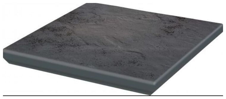 paradyż semir grafit stopnica narożna kapinos 33x33 - zdjęcie główne