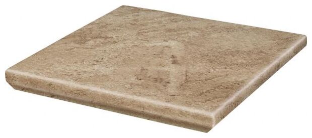 paradyż mattone pietra ochra stopnica narożna kapinos 33x33 - zdjęcie główne