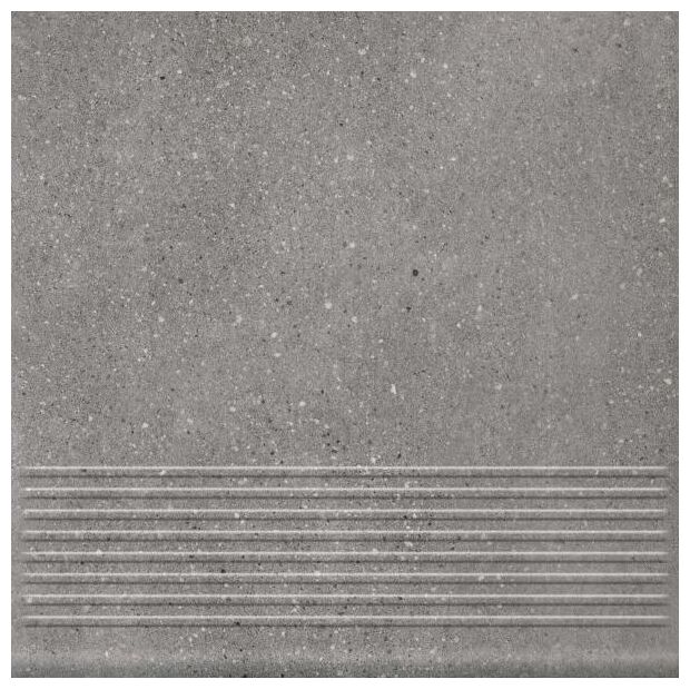 paradyż mattone sabbia grafit stopnica prosta 30x30x1.1 - zdjęcie główne