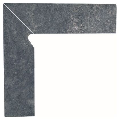 paradyż viano antracite cokół lewy 2 elem. 8.1x30x0.85 - zdjęcie główne