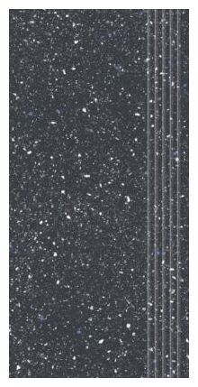 paradyż macroside antracite stopnica prosta nacinana mat 29.8x59.8 - zdjęcie główne