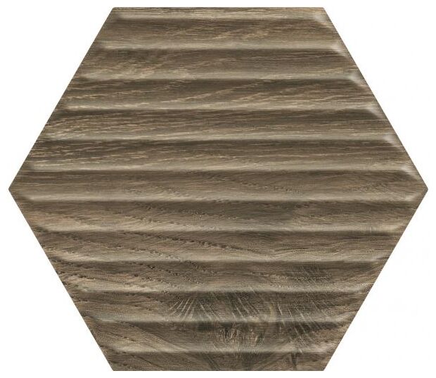 paradyż serene brown heksagon struktura płytka ścienna 19.8x17.1 - zdjęcie nr: 2