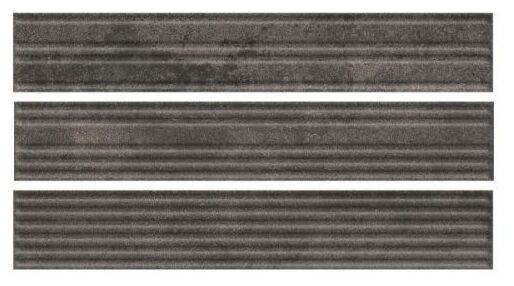 paradyż carrizo basalt elewacja struktura stripes mix mat 6.5x39.7 - zdjęcie główne