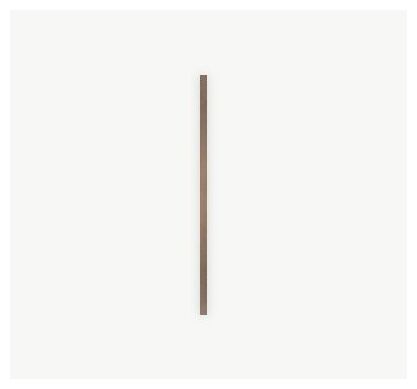 paradyż uniwersalna listwa metalowa gold mat profil 2x75 - zdjęcie główne