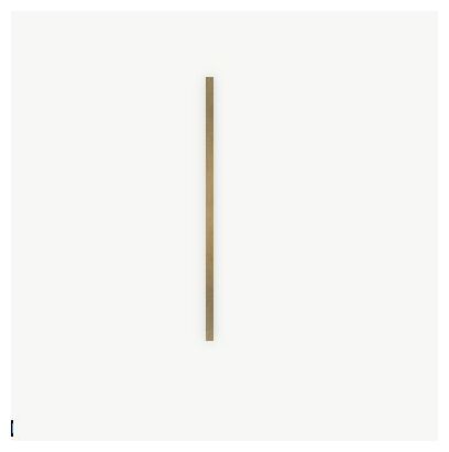 paradyż uniwersalna listwa metalowa oro mat profil 2x75 - zdjęcie główne