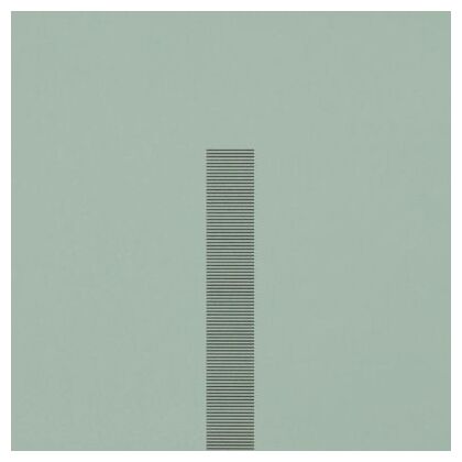 paradyż neve creative green mat dekor a 19.8x19.8 - zdjęcie główne