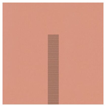 paradyż neve creative blush mat dekor a 19.8x19.8 - zdjęcie główne