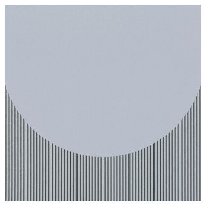 paradyż neve creative blue mat dekor b 19.8x19.8 - zdjęcie główne