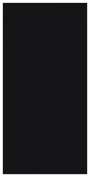 Matowa czarna płytka ścienna Neve Nero mat o wymiarach 30x60 cm i gładkiej powierzchni