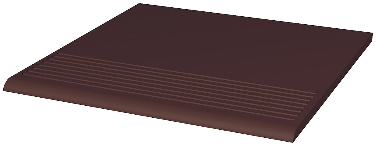 paradyż natural brown stopnica prosta 30x30 